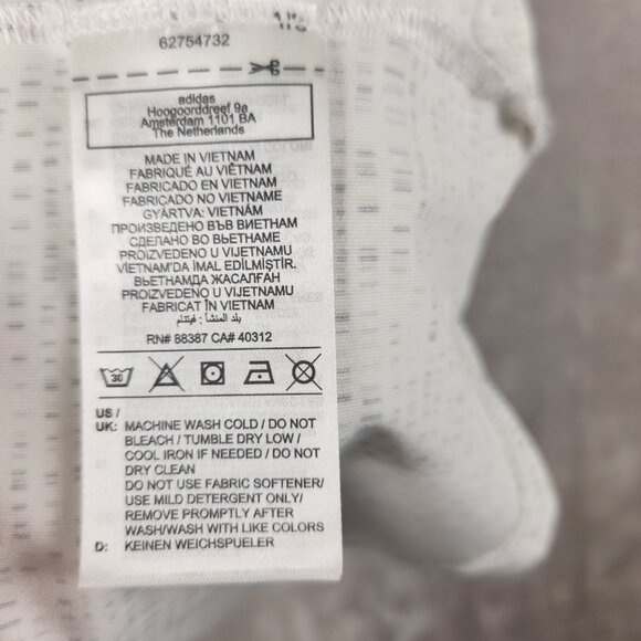 ADIDAS Ultimate 365 Power Grid Print Polo Shirt Men's Size L - Picture 7 of 13